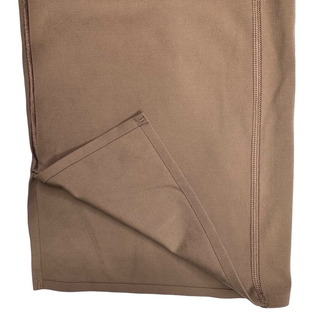 Athleta 533441 Transcend Stash Crop Straight Leg Pant L Tan Nylon Spandex Blend - Picture 14 of 16